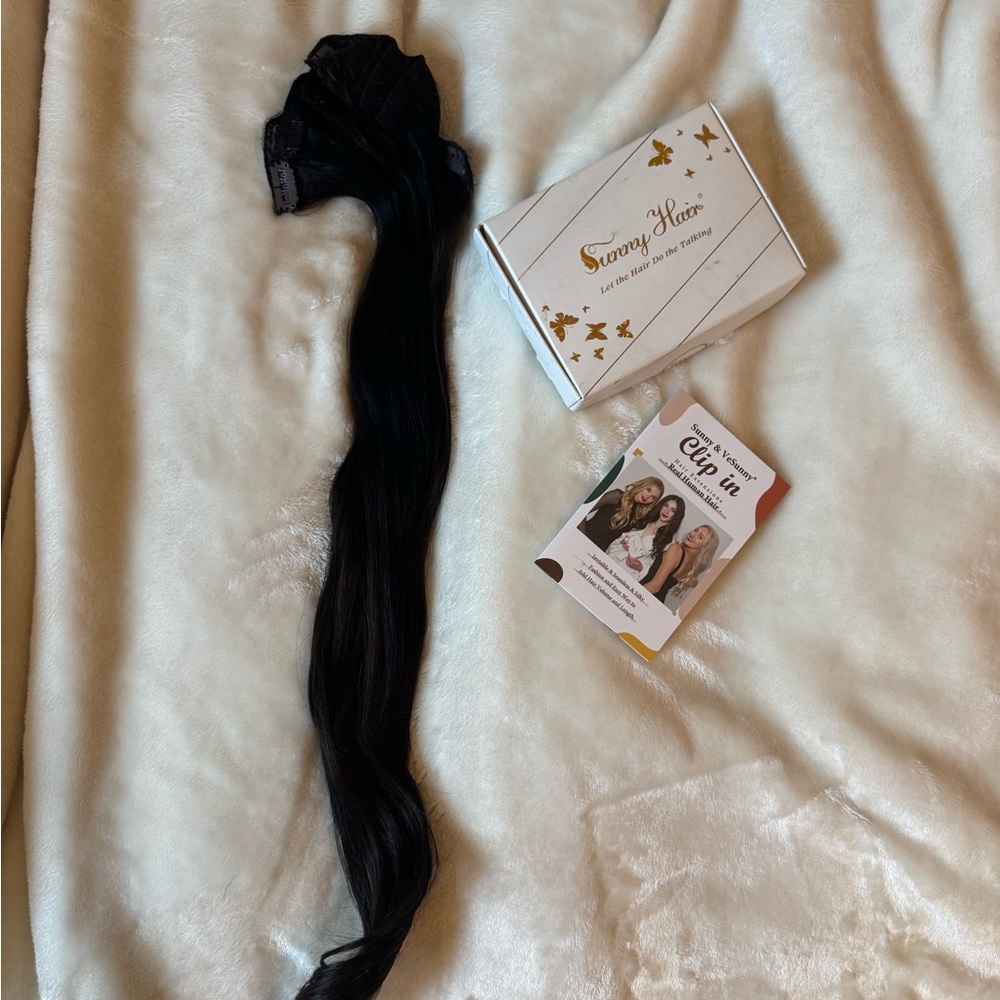 Long Black Hair Extension